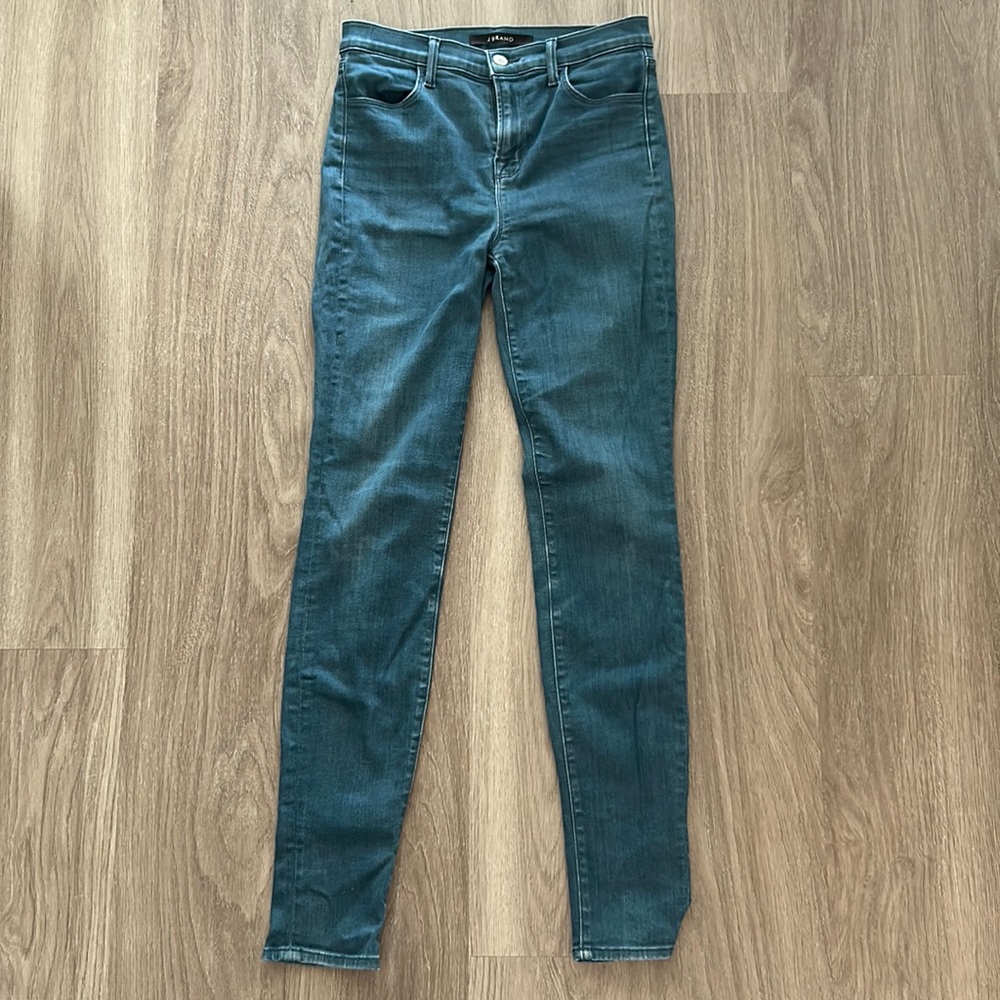 J Brand - Maria - High-Waist Skinny Jeans w/Stretch - Size 27